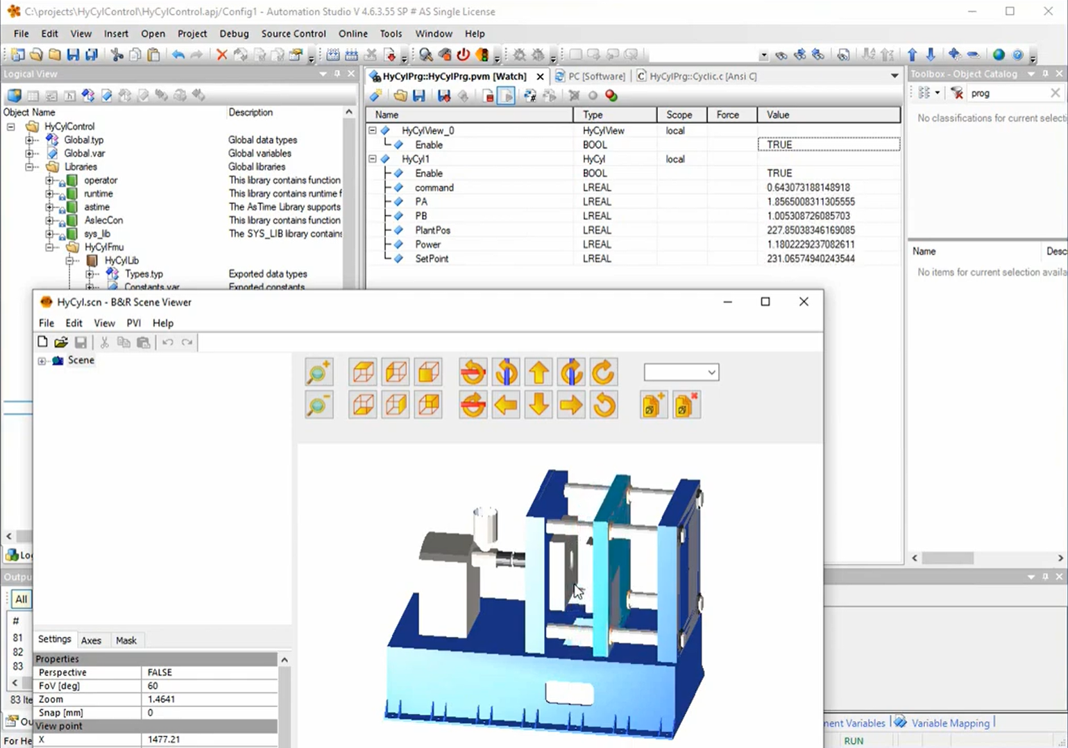 automation studio 6 library